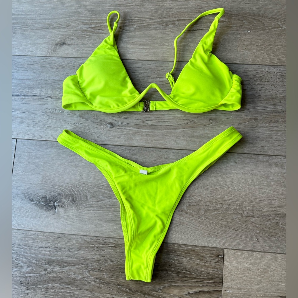 Bright sexy 2 piece swimsuit